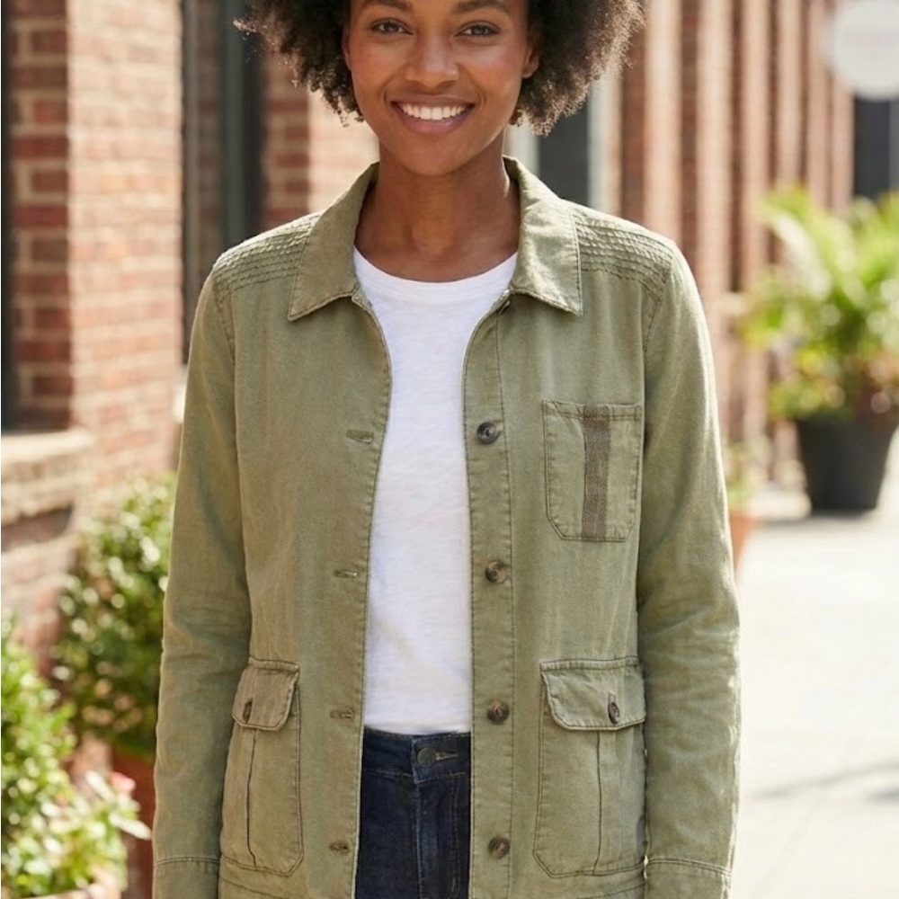 Maurices Utility Shirt Jacket Indie - Women’s M
